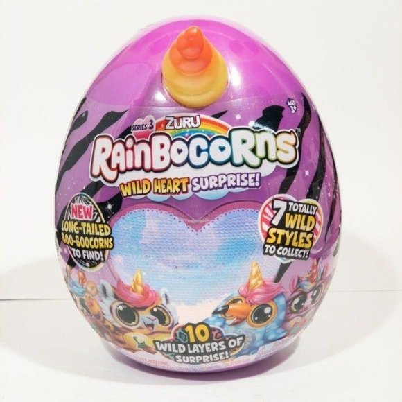 Zuru Other - Rainbocorns by Zuru Blind Box Wild Heart Surprise Series 3 Plush Stuffed Animal